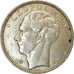 Moneda, Bélgica, 20 Francs, 20 Frank, 1935, BC+, Plata, KM:105