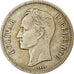 Coin, Venezuela, Gram 10, 2 Bolivares, 1936, EF(40-45), Silver, KM:23