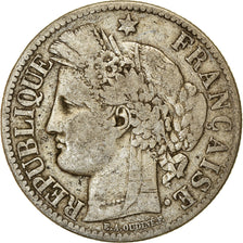 Monnaie, France, Cérès, 2 Francs, 1871, Bordeaux, TB, Argent, Gadoury:530