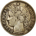 Coin, France, Cérès, 2 Francs, 1872, Bordeaux, VF(20-25), Silver, KM:817.2