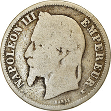 Munten, Frankrijk, Napoleon III, Napoléon III, 2 Francs, 1866, Bordeaux, FR