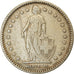 Münze, Schweiz, 2 Francs, 1894, Paris, S, Silber, KM:21