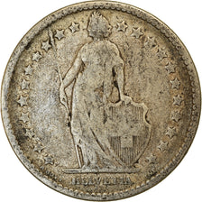 Monnaie, Suisse, 2 Francs, 1875, Bern, TB, Argent, KM:21