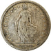 Monnaie, Suisse, 2 Francs, 1875, Bern, TB, Argent, KM:21