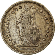 Münze, Schweiz, 2 Francs, 1903, Bern, S+, Silber, KM:21