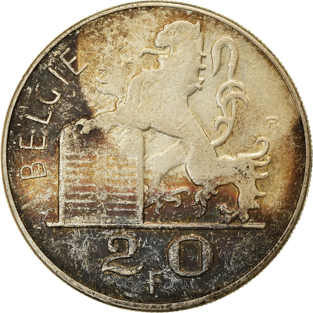 Monnaie, Belgique, 20 Francs, 20 Frank, 1954, TB+, Argent, KM:141.1