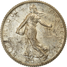 Coin, France, Semeuse, Franc, 1910, Paris, EF(40-45), Silver, KM:844.1