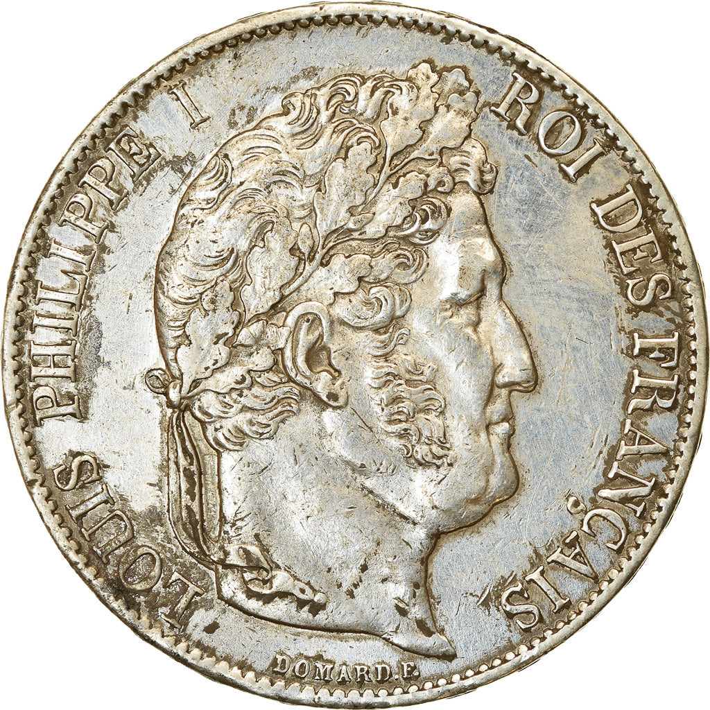 Monnaie, France, Louis-Philippe, 5 Francs, 1847, Paris, TTB+, Argent, KM:749.1