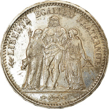Münze, Frankreich, Hercule, 5 Francs, 1848, Paris, SS+, Silber, KM:756.1