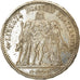 Münze, Frankreich, Hercule, 5 Francs, 1848, Paris, SS+, Silber, KM:756.1