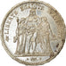 Moneta, Francia, Hercule, 5 Francs, 1848, Paris, SPL-, Argento, KM:756.1
