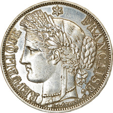 Moneta, Francia, Cérès, 5 Francs, 1850, Paris, BB, Argento, KM:761.1