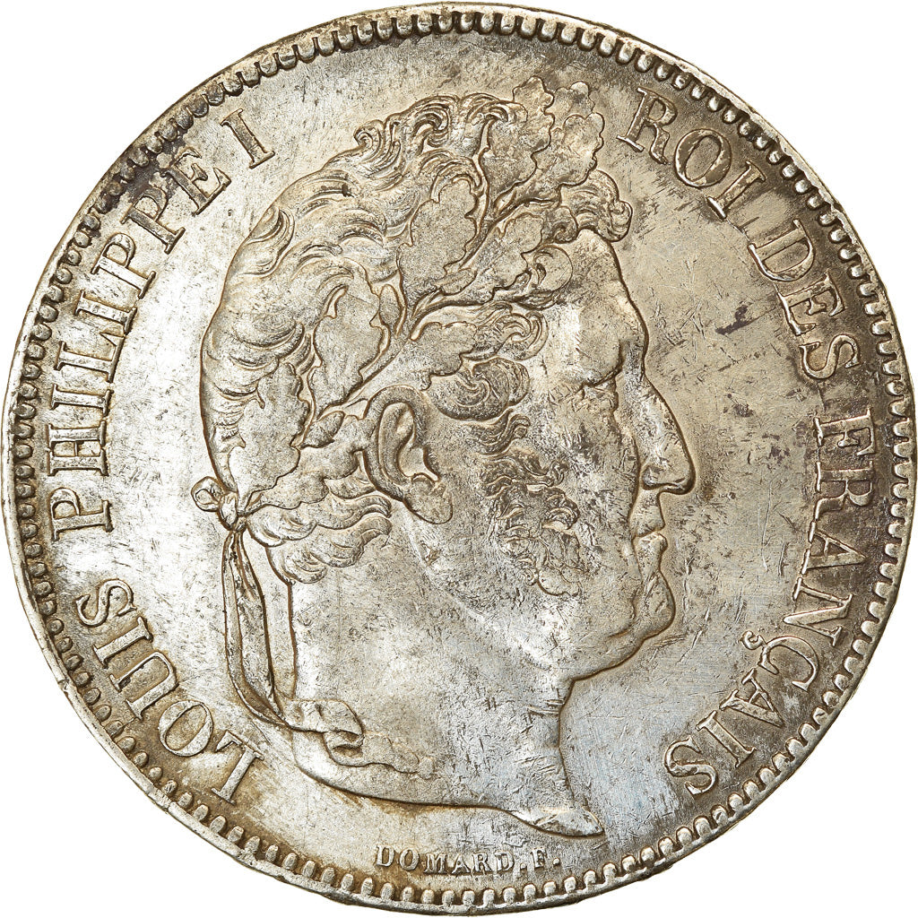 Münze, Frankreich, Louis-Philippe, 5 Francs, 1834, La Rochelle, SS, Silber