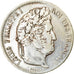 Moneta, Francia, Louis-Philippe, 5 Francs, 1833, Marseille, MB+, Argento