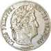 Coin, France, Louis-Philippe, 5 Francs, 1842, Rouen, VF(30-35), Silver