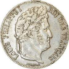 Coin, France, Louis-Philippe, 5 Francs, 1840, Lille, EF(40-45), Silver