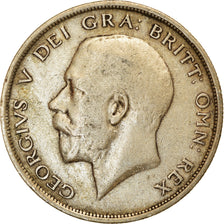 Monnaie, Grande-Bretagne, George V, 1/2 Crown, 1914, TB+, Argent, KM:818.1