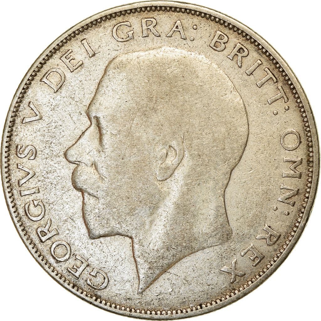 Moneta, Gran Bretagna, George V, 1/2 Crown, 1926, MB, Argento, KM:818.2