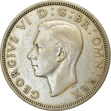 Coin, Great Britain, George VI, 1/2 Crown, 1939, EF(40-45), Silver, KM:856