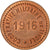 Coin, France, 10 Centimes, 1916, AU(55-58), Copper, Elie:30.1