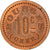 Monnaie, France, 10 Centimes, 1916, SUP, Cuivre, Elie:30.1
