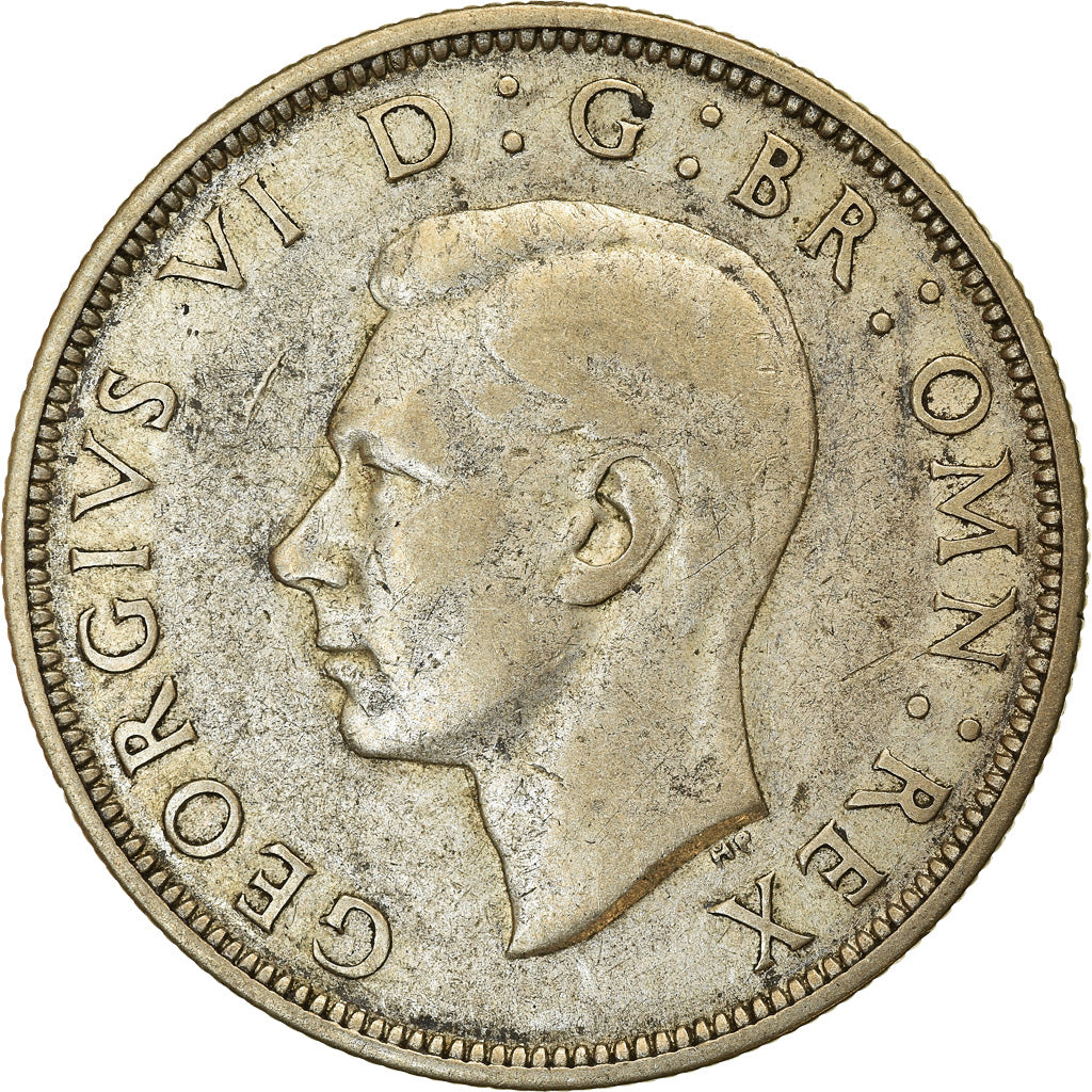 Coin, Great Britain, George VI, 1/2 Crown, 1941, EF(40-45), Silver, KM:856