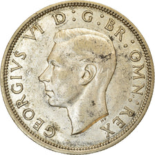 Münze, Großbritannien, George VI, 1/2 Crown, 1943, SS, Silber, KM:856