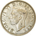 Münze, Großbritannien, George VI, 1/2 Crown, 1943, SS, Silber, KM:856