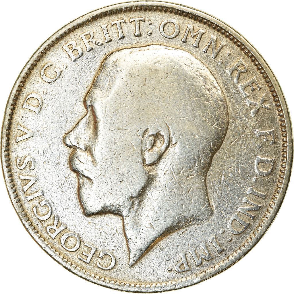 Coin, Great Britain, George V, Florin, Two Shillings, 1911, VF(30-35), Silver