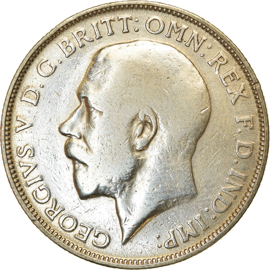 Coin, Great Britain, George V, Florin, Two Shillings, 1912, VF(30-35), Silver
