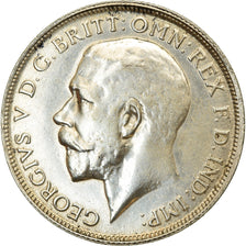 Coin, Great Britain, George V, Florin, Two Shillings, 1920, AU(55-58), Silver