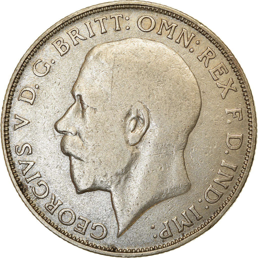 Moneta, Gran Bretagna, George V, Florin, Two Shillings, 1922, MB+, Argento