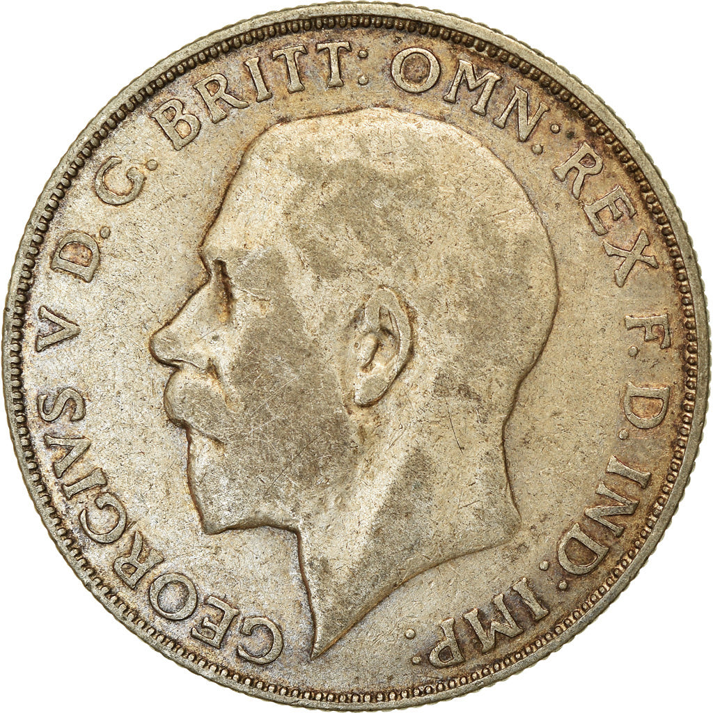 Moneta, Gran Bretagna, George V, Florin, Two Shillings, 1926, MB+, Argento