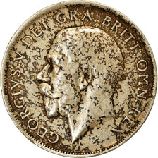 Coin, Great Britain, George V, Shilling, 1918, AU(50-53), Silver, KM:816