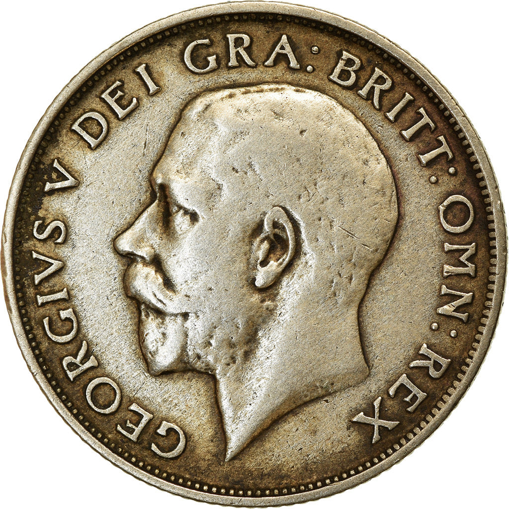 Coin, Great Britain, George V, Shilling, 1920, VF(30-35), Silver, KM:816a