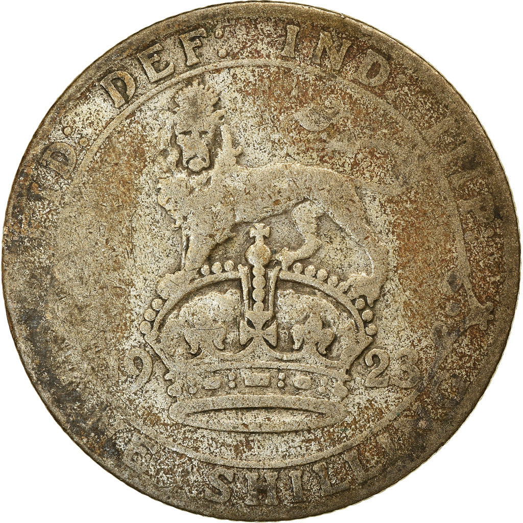 Coin, Great Britain, George V, Shilling, 1923, F(12-15), Silver, KM:816a