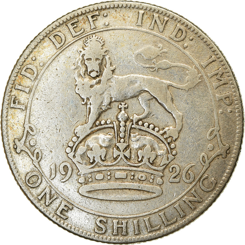 Moneta, Gran Bretagna, George V, Shilling, 1926, MB+, Argento, KM:816a