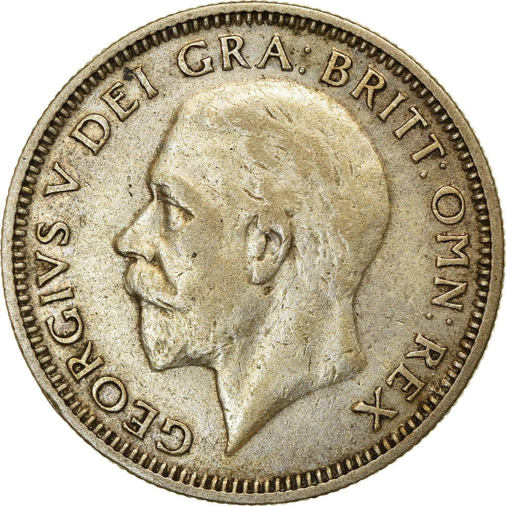 Coin, Great Britain, George V, Shilling, 1934, EF(40-45), Silver, KM:833