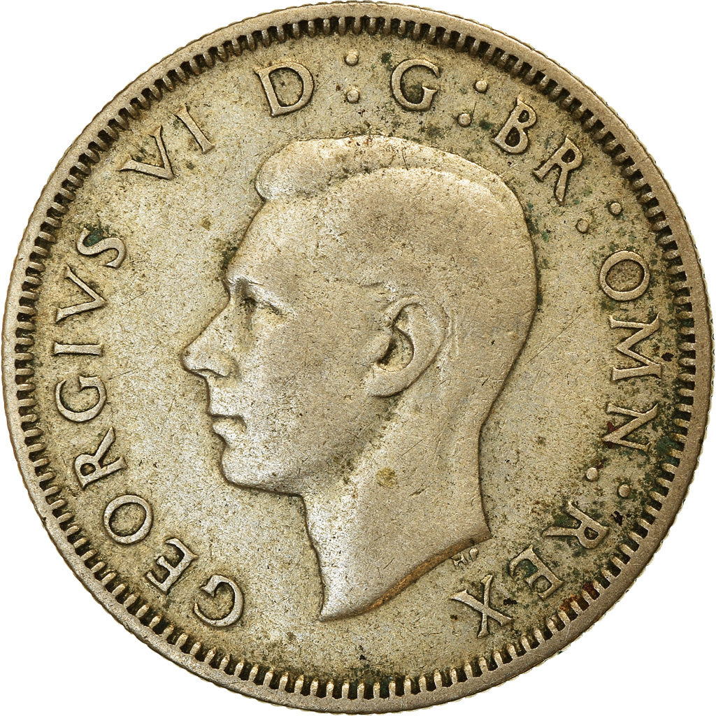 Coin, Great Britain, George VI, Shilling, 1937, EF(40-45), Silver, KM:854