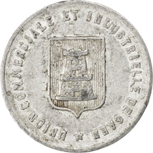 Caen, Union Commerciale et Industrielle, 5 Centimes 1921, Elie 10.1