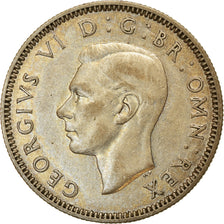 Coin, Great Britain, George VI, Shilling, 1938, AU(55-58), Silver, KM:853