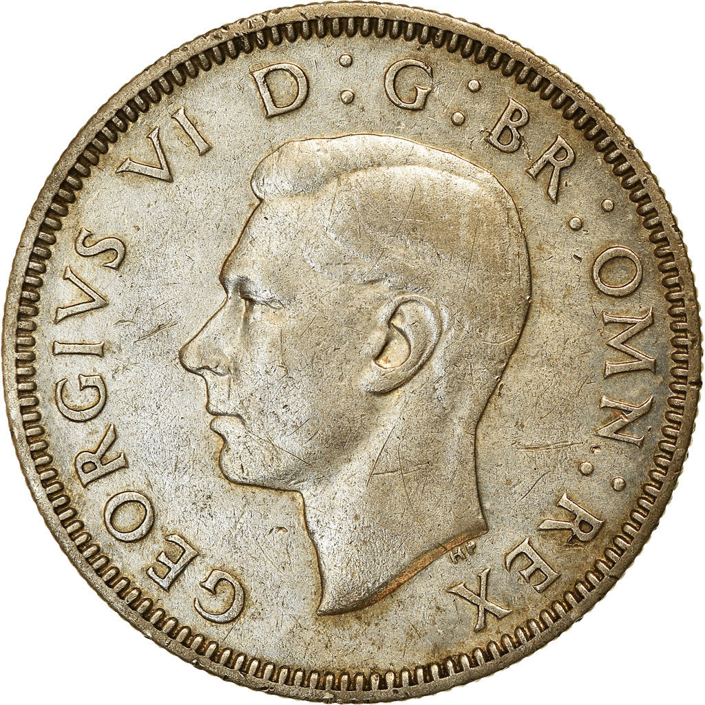 Coin, Great Britain, George VI, Shilling, 1938, AU(55-58), Silver, KM:854