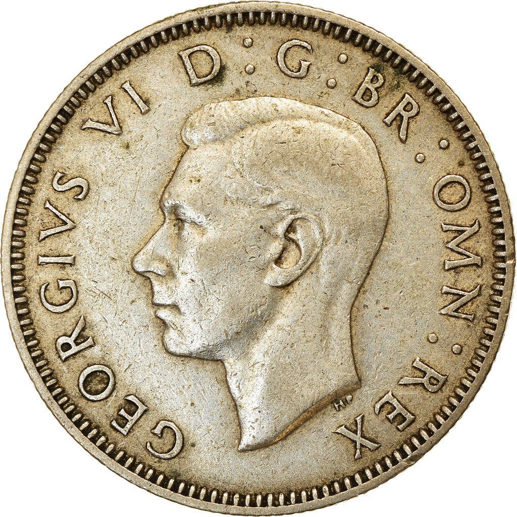 Coin, Great Britain, George VI, Shilling, 1939, EF(40-45), Silver, KM:853