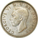 Moneda, Gran Bretaña, George VI, Shilling, 1944, MBC+, Plata, KM:853