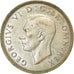 Coin, Great Britain, George VI, Shilling, 1945, AU(55-58), Silver, KM:853