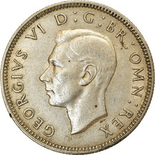 Coin, Great Britain, George VI, Shilling, 1946, EF(40-45), Silver, KM:854
