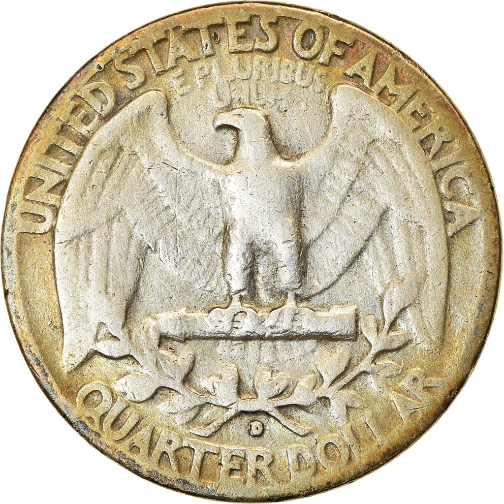 Moneda, Estados Unidos, Washington Quarter, Quarter, 1953, U.S. Mint, Denver