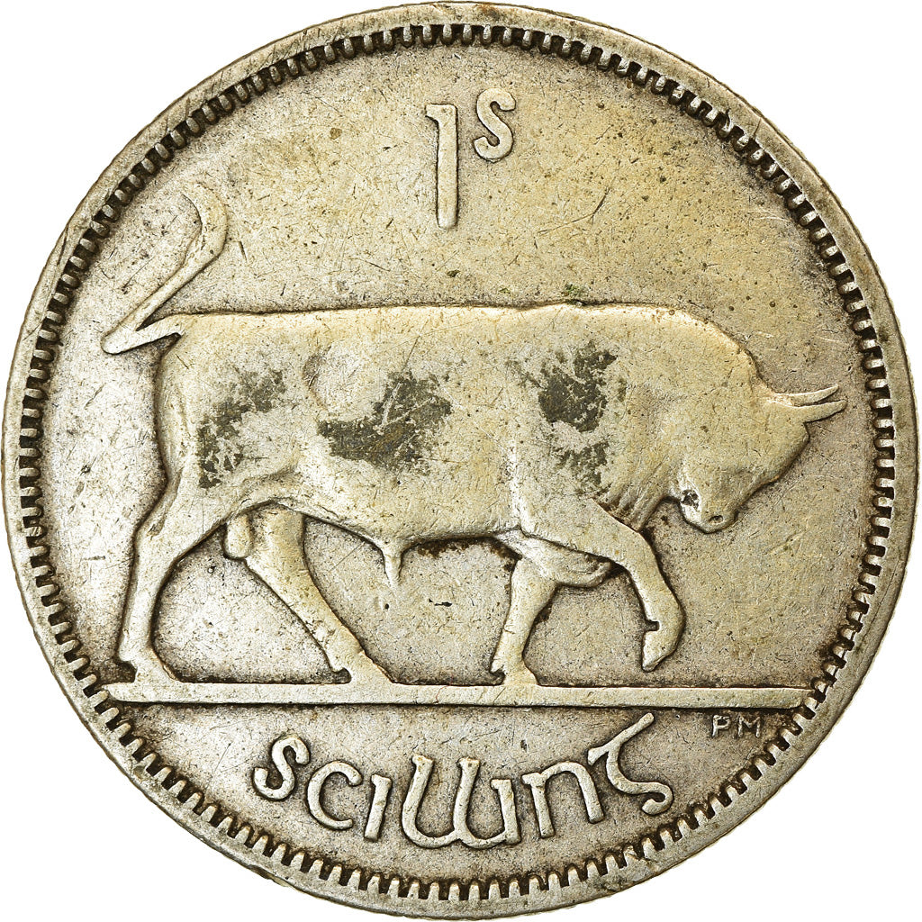 Coin, IRELAND REPUBLIC, Shilling, 1935, VF(30-35), Silver, KM:6