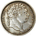 Moneda, Gran Bretaña, George III, 6 Pence, 1817, BC+, Plata, KM:665