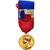 France, Médaille d'honneur du travail, Medal, 1980, Excellent Quality, Borrel